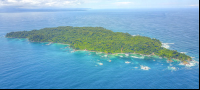 Cano Island Aerial View
 - Costa Rica