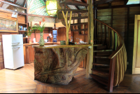 tree house lodge beach house interior 
 - Costa Rica