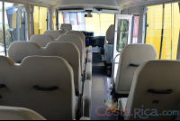 Passenger Coaster Van Seat Row Back View
 - Costa Rica