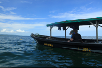 cahuita national park snorkeling hiking tour boat  
 - Costa Rica