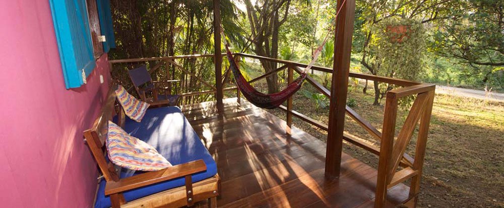 front porch with hammock
 - Costa Rica