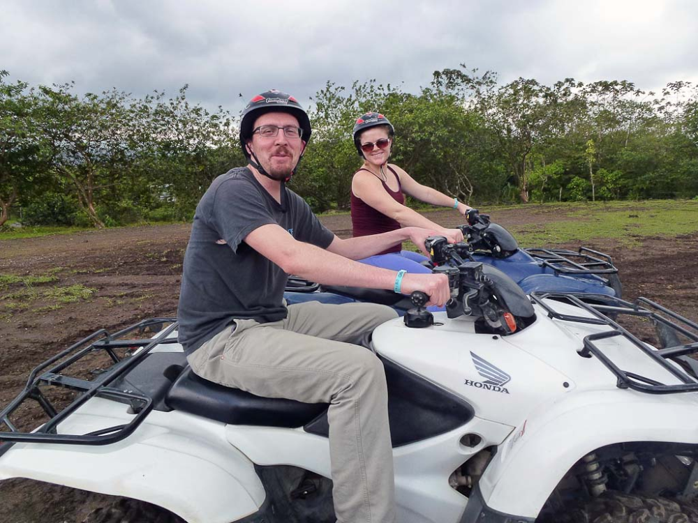 ATV Rides at the Base of Arenal Volcano