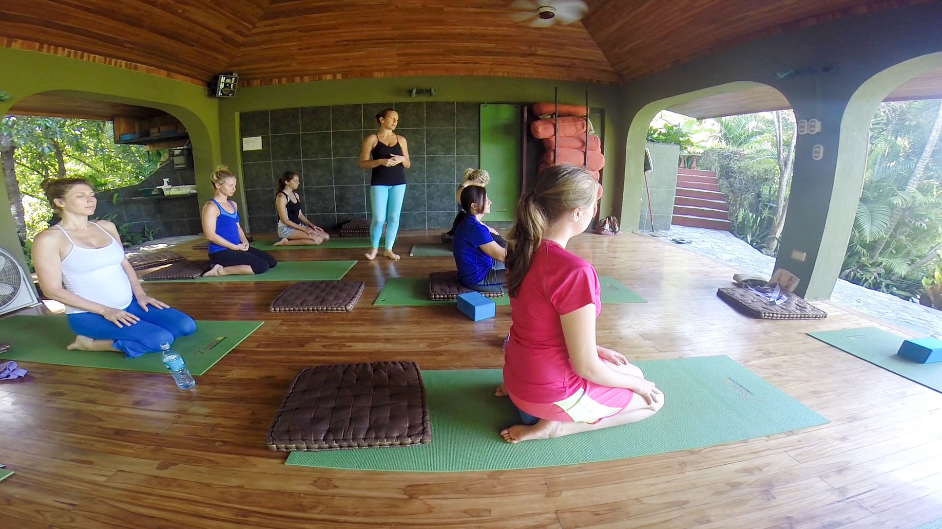 yoga class blog post
 - Costa Rica