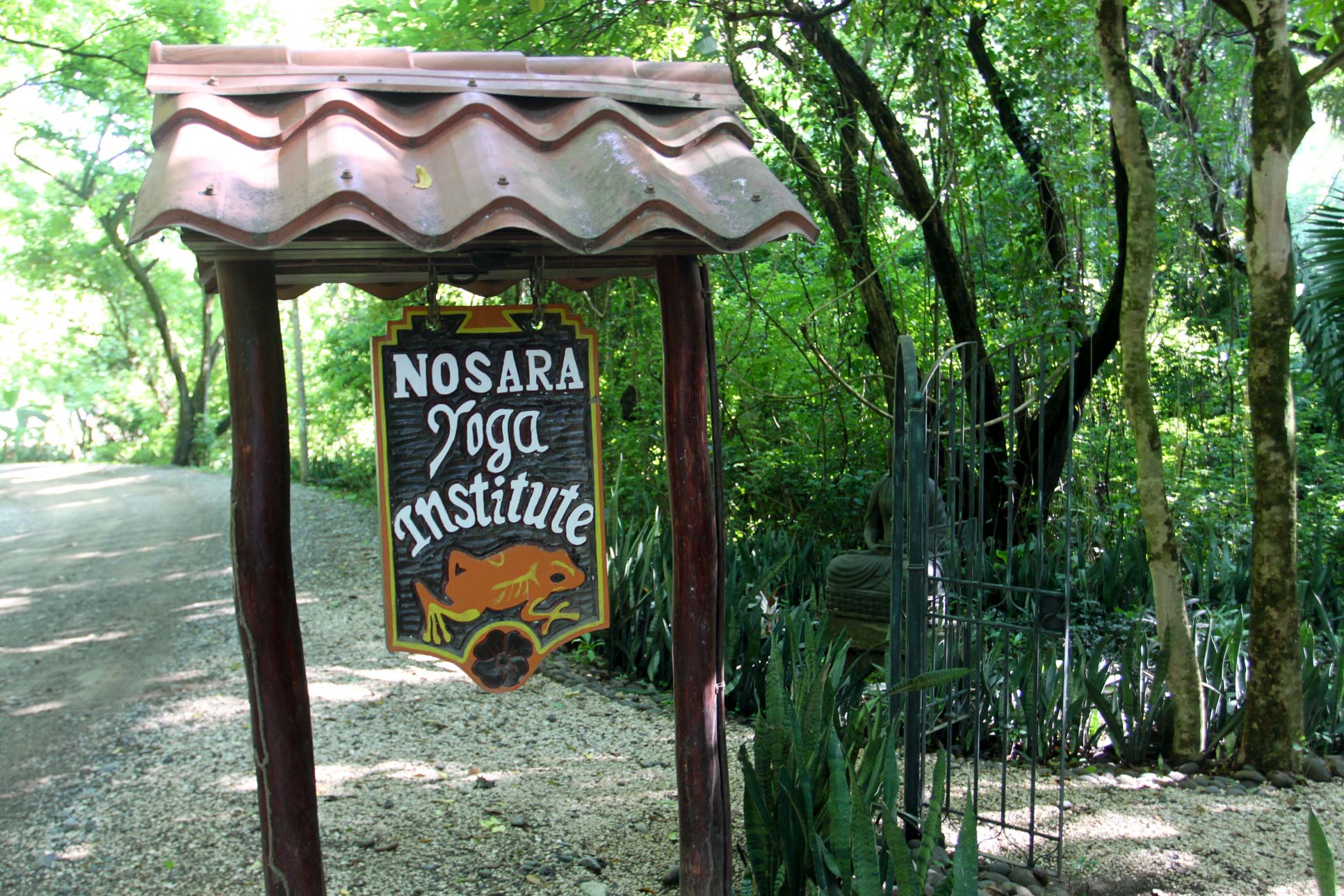 nosara yoga institute road sign
 - Costa Rica