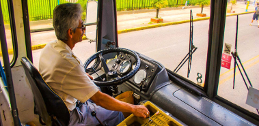 Riding the Bus - Costa Rica