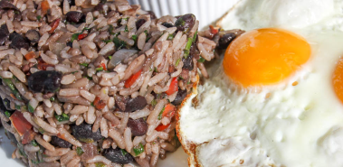 Gallo Pinto - Rice and Beans - Costa Rica