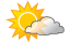 Mostly sunny, breezy and pleasant